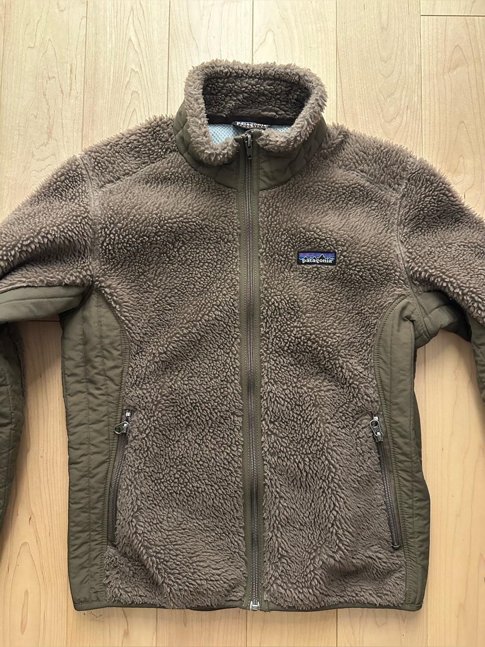 Vintage Chocolate Brown Patagonia Gorpcore Fleece Jacket Zip Up Sweater (S)
